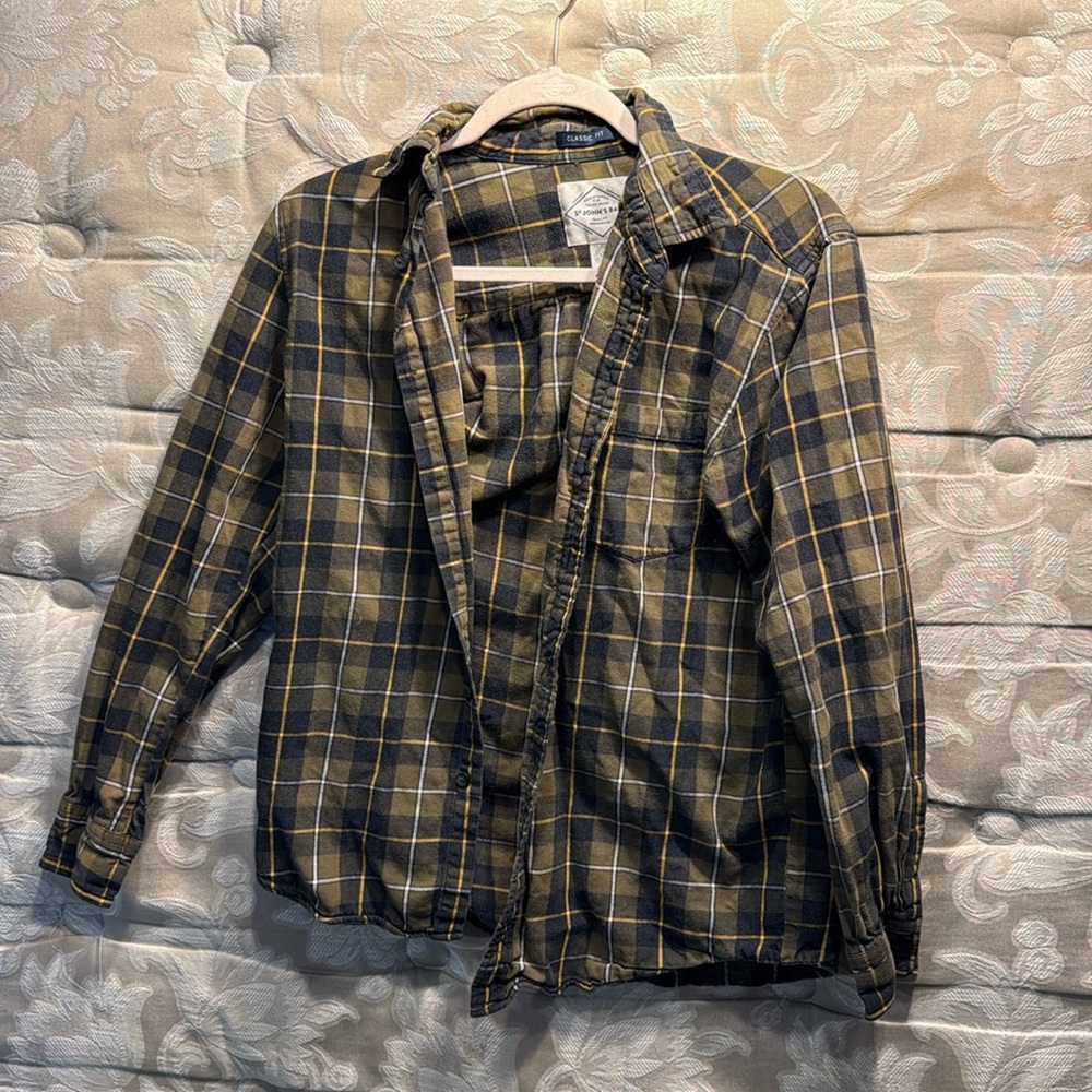 Green flannel